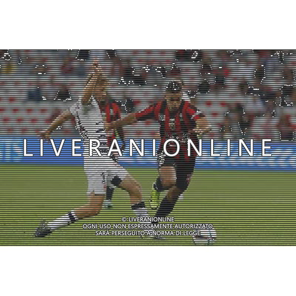 Clement Chantome / Hatem Ben Arfa - 23.09.2015 - Nice / Bordeaux - 7eme journee de Ligue 1 Photo : Sebastien Nogier / Icon Sport /AGENZIA ALDO LIVERANI Sas - ITALY ONLY - EDITORIAL USE ONLY