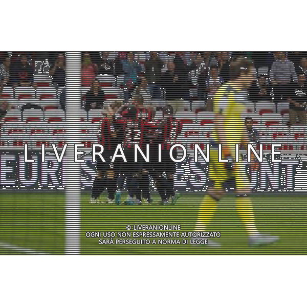 Joie Nice - 23.09.2015 - Nice / Bordeaux - 7eme journee de Ligue 1 Photo : Sebastien Nogier / Icon Sport /AGENZIA ALDO LIVERANI Sas - ITALY ONLY - EDITORIAL USE ONLY