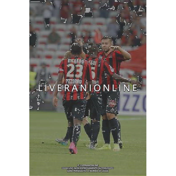 Joie Mickael Le Bihan - 23.09.2015 - Nice / Bordeaux - 7eme journee de Ligue 1 Photo : Sebastien Nogier / Icon Sport /AGENZIA ALDO LIVERANI Sas - ITALY ONLY - EDITORIAL USE ONLY
