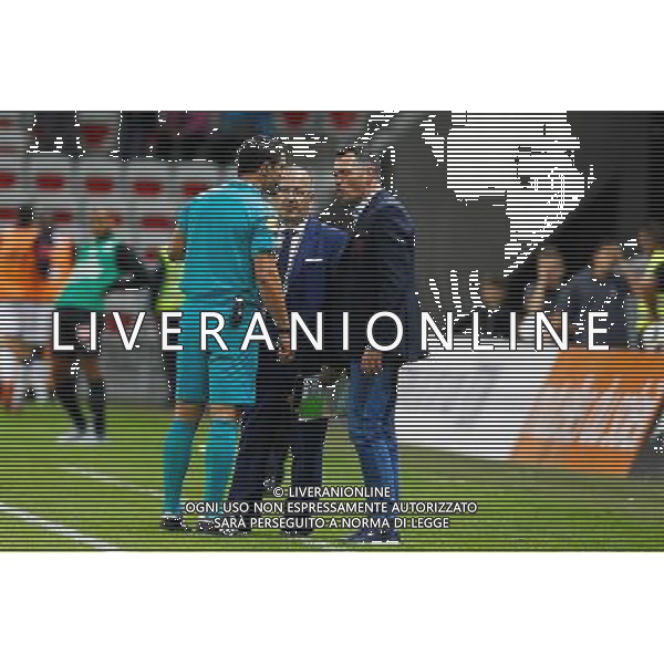 Nicolas Rainville / Willy Sagnol - 23.09.2015 - Nice / Bordeaux - 7eme journee de Ligue 1 Photo : Sebastien Nogier / Icon Sport /AGENZIA ALDO LIVERANI Sas - ITALY ONLY - EDITORIAL USE ONLY