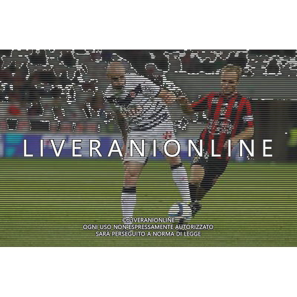 Valere Germain / Nicolas Pallois - 23.09.2015 - Nice / Bordeaux - 7eme journee de Ligue 1 Photo : Sebastien Nogier / Icon Sport /AGENZIA ALDO LIVERANI Sas - ITALY ONLY - EDITORIAL USE ONLY