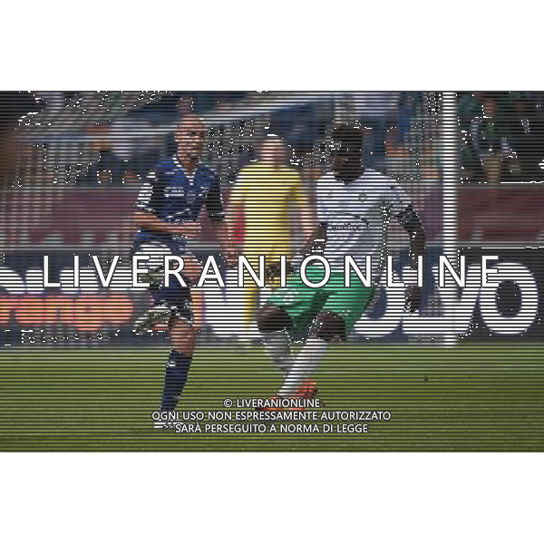 Moustapha SALL / Benjamin NIVET - 23.09.2015 - Troyes / Saint Etienne - 7eme journee Ligue 1 Photo : Nolwenn Le Gouic / Icon Sport /AGENZIA ALDO LIVERANI Sas - ITALY ONLY - EDITORIAL USE ONLY