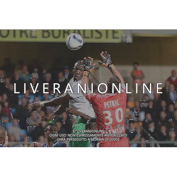 Florentin POGBA / Denis PETRIC - 23.09.2015 - Troyes / Saint Etienne - 7eme journee Ligue 1 Photo : Nolwenn Le Gouic / Icon Sport /AGENZIA ALDO LIVERANI Sas - ITALY ONLY - EDITORIAL USE ONLY