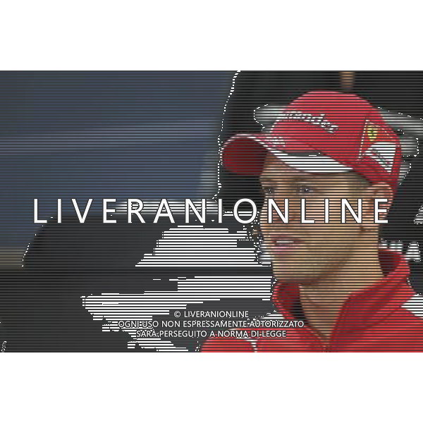 Sebastian Vettel (GER), Scuderia Ferrari 24.09.2015. Formula 1 World Championship, Rd 14, Japanese Grand Prix, Suzuka, Japan, Preparation Day. AG ALDO LIVERANI SAS ONLY ITALY
