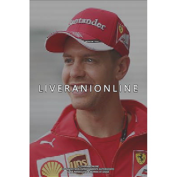 Sebastian Vettel (GER) Ferrari. 24.09.2015. Formula 1 World Championship, Rd 14, Japanese Grand Prix, Suzuka, Japan, Preparation Day. AG ALDO LIVERANI SAS ONLY ITALY