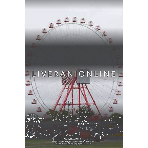 Sebastian Vettel (GER) Ferrari SF15-T. 25.09.2015. Formula 1 World Championship, Rd 14, Japanese Grand Prix, Suzuka, Japan, Practice Day. AG ALDO LIVERANI SAS ONLY ITALY