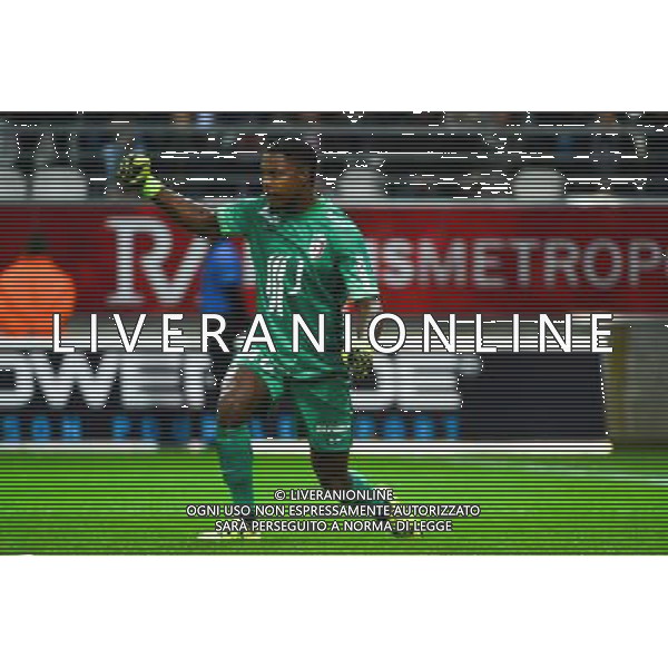 Mike MAIGNAN - 25.09.2015 - Reims / Lille - 8eme journee de Ligue 1 Photo : Dave Winter / Icon Sport AG ALDO LIVERANI SAS ONLY ITALY