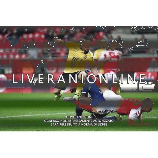 Eric BAUTHEAC / Johny PLACIDE / Franck SIGNORINO - 25.09.2015 - Reims / Lille - 8eme journee de Ligue 1 Photo : Dave Winter / Icon Sport AG ALDO LIVERANI SAS ONLY ITALY