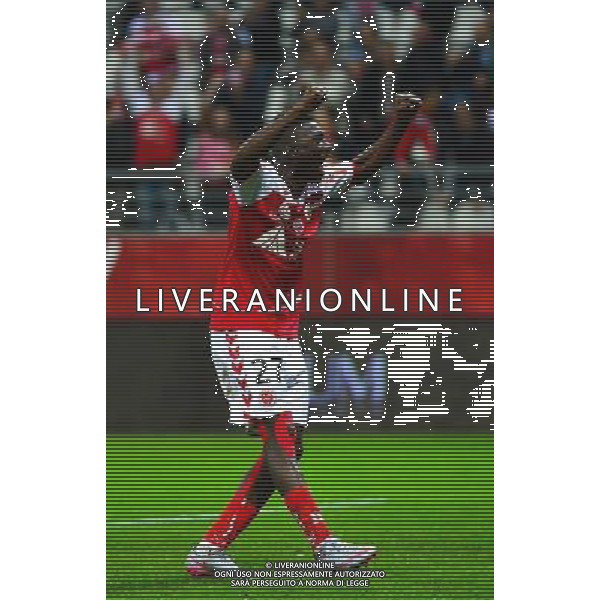 Joie Hamari TRAORE - 25.09.2015 - Reims / Lille - 8eme journee de Ligue 1 Photo : Dave Winter / Icon Sport AG ALDO LIVERANI SAS ONLY ITALY