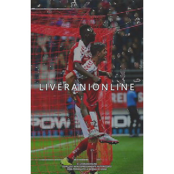 Joie Hamari TRAORE / Anthony WEBER - 25.09.2015 - Reims / Lille - 8eme journee de Ligue 1 Photo : Dave Winter / Icon Sport AG ALDO LIVERANI SAS ONLY ITALY
