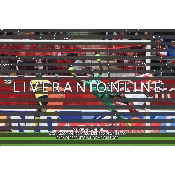 Goal David NGOG - 25.09.2015 - Reims / Lille - 8eme journee de Ligue 1 Photo : Dave Winter / Icon Sport AG ALDO LIVERANI SAS ONLY ITALY
