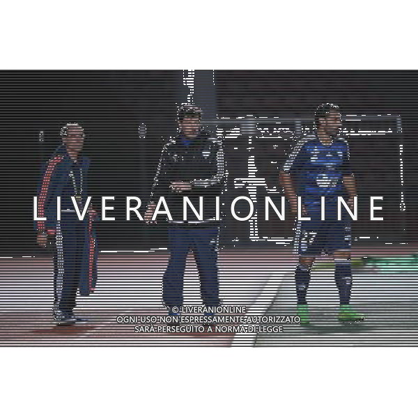 Thierry FROGER / Vincent DI BARTOLOMEO - 25.09.2015 - Creteil / Le Havre - 9eme journee Ligue 2 Photo : Nolwenn Le Gouic / Icon Sport AG ALDO LIVERANI SAS ONLY ITALY