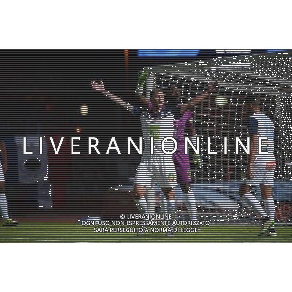 Fabien FARNOLLE / Ionut Costinel GUGU - 25.09.2015 - Creteil / Le Havre - 9eme journee Ligue 2 Photo : Nolwenn Le Gouic / Icon Sport AG ALDO LIVERANI SAS ONLY ITALY