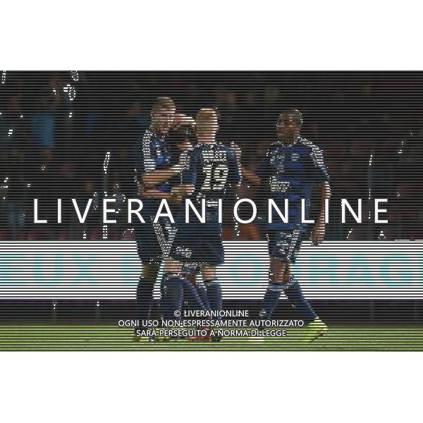 Guillaume LORIOT / Faneva Ima ANDRIATSIMA - 25.09.2015 - Creteil / Le Havre - 9eme journee Ligue 2 Photo : Nolwenn Le Gouic / Icon Sport AG ALDO LIVERANI SAS ONLY ITALY