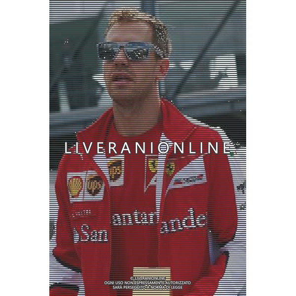 Sebastian Vettel (GER) Ferrari. 26.09.2015. Formula 1 World Championship, Rd 14, Japanese Grand Prix, Suzuka, Japan, Qualifying Day. AG ALDO LIVERANI SAS ONLY ITALY