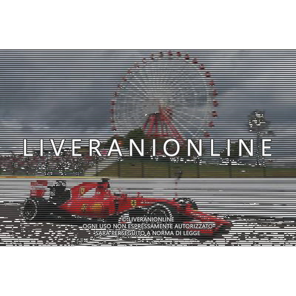 Sebastian Vettel (GER) Ferrari SF15-T. 26.09.2015. Formula 1 World Championship, Rd 14, Japanese Grand Prix, Suzuka, Japan, Qualifying Day. AG ALDO LIVERANI SAS ONLY ITALY