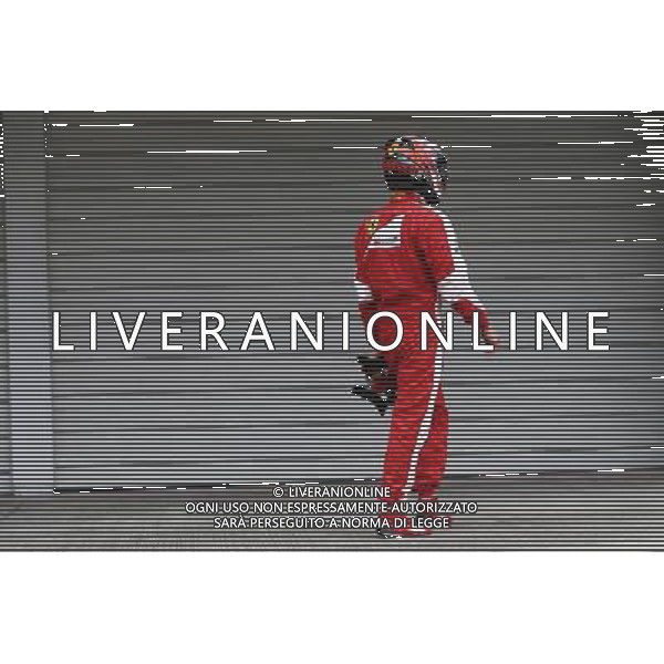 Kimi Raikkonen (FIN) Ferrari in qualifying parc ferme. 26.09.2015. Formula 1 World Championship, Rd 14, Japanese Grand Prix, Suzuka, Japan, Qualifying Day. AG ALDO LIVERANI SAS ONLY ITALY