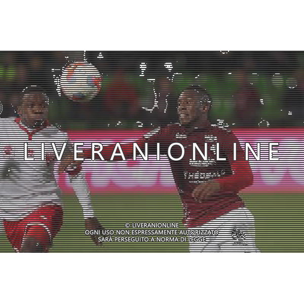 Jeremy CORDOVAL / Yeni atito NGBAKOTO - 25.09.2015 - Metz / Nimes - 9eme journee de Ligue 2 Photo : Fred Marvaux / Icon Sport AG ALDO LIVERANI SAS ONLY ITALY
