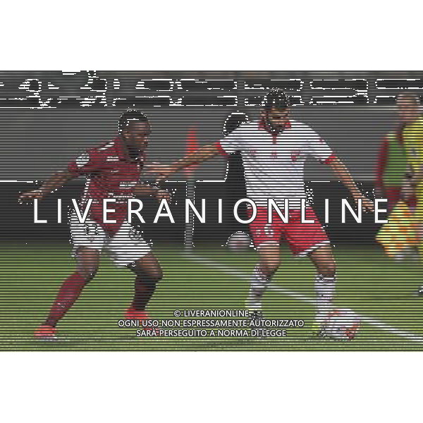 Emmanuel MAYUKA / Adil HERMACH - 25.09.2015 - Metz / Nimes - 9eme journee de Ligue 2 Photo : Fred Marvaux / Icon Sport AG ALDO LIVERANI SAS ONLY ITALY