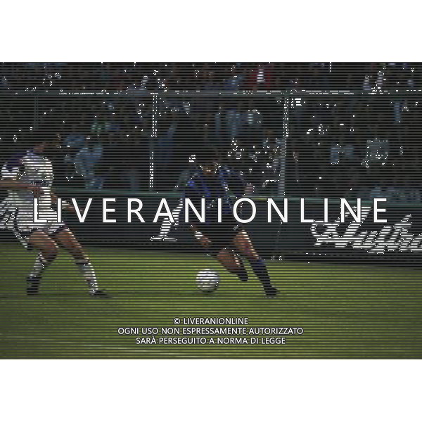 18-05-1996 BERGAMO ATALANTA FIORENTINA FINALE DI COPPA ITALIA NELLA FOTO SANDRO TOVALIERI AG ALDO LIVERANI SAS