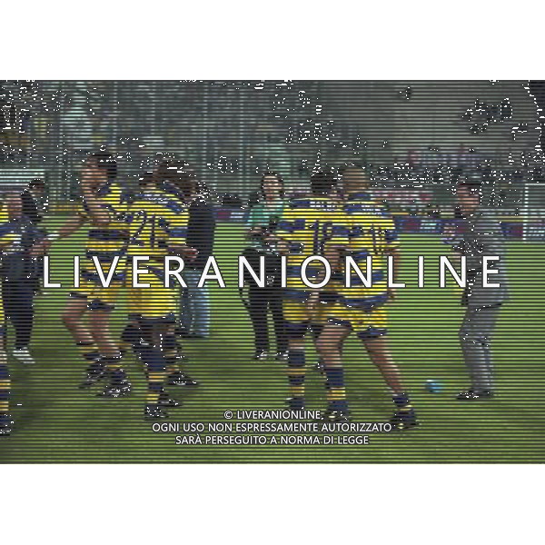 05-05-1999 FIORENTINA PARMA FINALE DI COPPA ITALIA NELLA FOTO ABBRACCI PARMA AG ALDO LIVERANI SAS