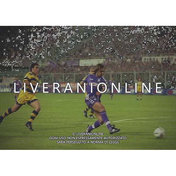 05-05-1999 FIORENTINA PARMA FINALE DI COPPA ITALIA NELLA FOTO GABRIEL BATISTUTA AG ALDO LIVERANI SAS