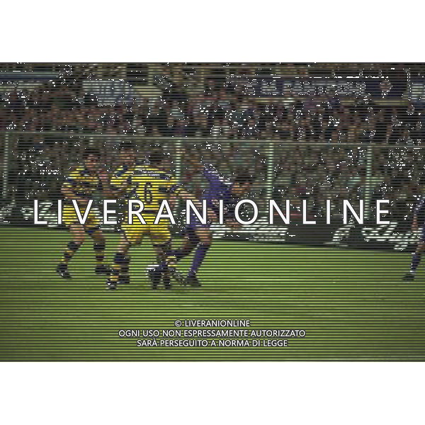 05-05-1999 FIORENTINA PARMA FINALE DI COPPA ITALIA NELLA FOTO EDMUNDO AG ALDO LIVERANI SAS