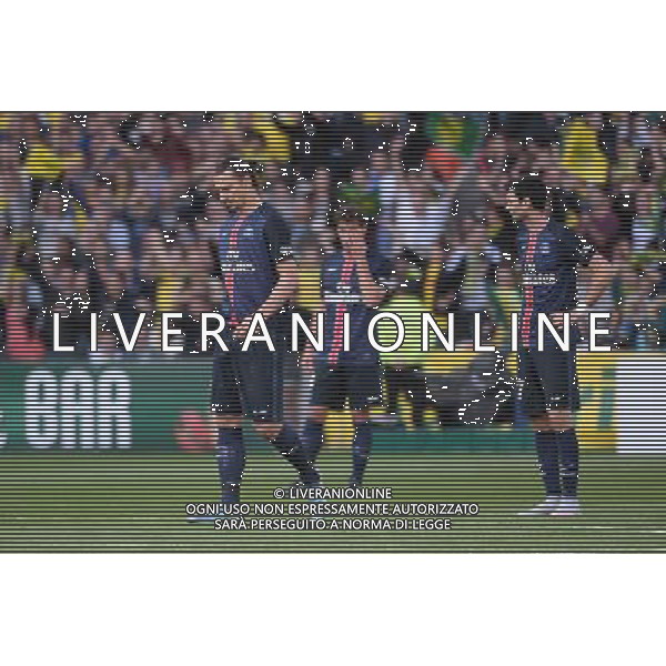 deception PSG - Zlatan IBRAHIMOVIC - 26.09.2015 - Nantes / PSG - 8eme journee Ligue 1 Photo : Nolwenn Le Gouic / Icon Sport AG ALDO LIVERANI SAS ONLY ITALY
