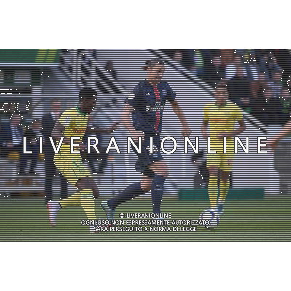 Zlatan IBRAHIMOVIC - 26.09.2015 - Nantes / PSG - 8eme journee Ligue 1 Photo : Nolwenn Le Gouic / Icon Sport AG ALDO LIVERANI SAS ONLY ITALY