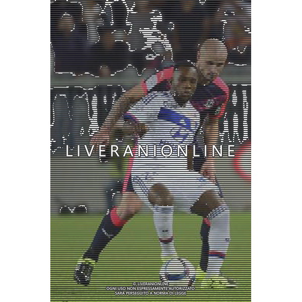 Aldo Kalulu - 26.09.2015 - Bordeaux / Lyon - 8eme journee de Ligue 1 Photo : Caroline Blumberg / Icon Sport /AGENZIA ALDO LIVERANI Sas - ITALY ONLY - EDITORIAL USE ONLY