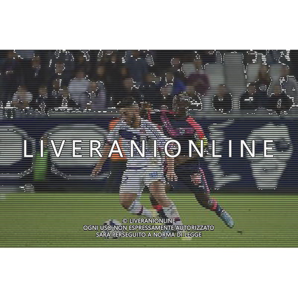 Jordan FERRI / Henri Saivet - 26.09.2015 - Bordeaux / Lyon - 8eme journee de Ligue 1 Photo : Caroline Blumberg / Icon Sport /AGENZIA ALDO LIVERANI Sas - ITALY ONLY - EDITORIAL USE ONLY