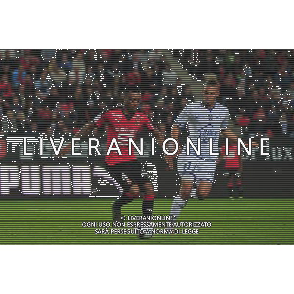 Edson Mexer - 26.09.2015 - Rennes / Troyes - 8eme journee de Ligue 1 Photo : Philippe Le Brech / Icon Sport /AGENZIA ALDO LIVERANI Sas - ITALY ONLY - EDITORIAL USE ONLY