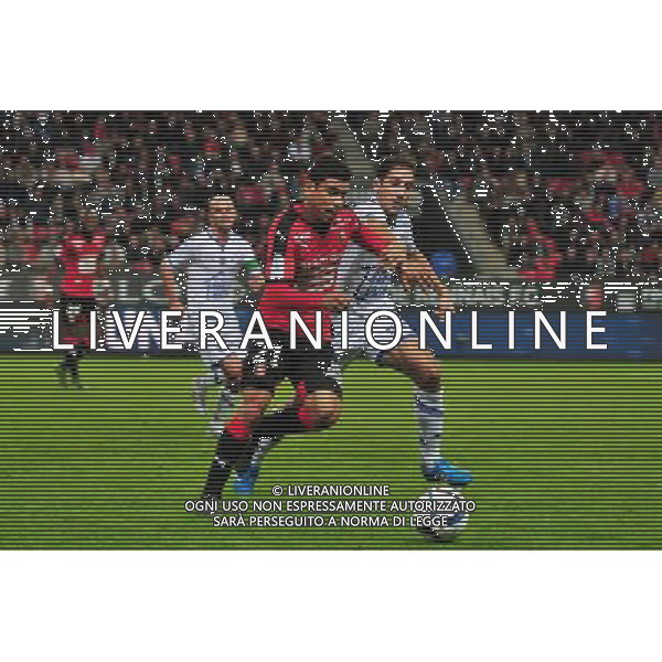Benjamin Andre - 26.09.2015 - Rennes / Troyes - 8eme journee de Ligue 1 Photo : Philippe Le Brech / Icon Sport /AGENZIA ALDO LIVERANI Sas - ITALY ONLY - EDITORIAL USE ONLY