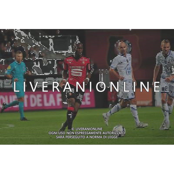 Yacouba Sylla - 26.09.2015 - Rennes / Troyes - 8eme journee de Ligue 1 Photo : Philippe Le Brech / Icon Sport /AGENZIA ALDO LIVERANI Sas - ITALY ONLY - EDITORIAL USE ONLY