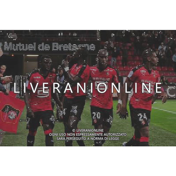 Joie Fallou Diagne - 26.09.2015 - Rennes / Troyes - 8eme journee de Ligue 1 Photo : Philippe Le Brech / Icon Sport /AGENZIA ALDO LIVERANI Sas - ITALY ONLY - EDITORIAL USE ONLY