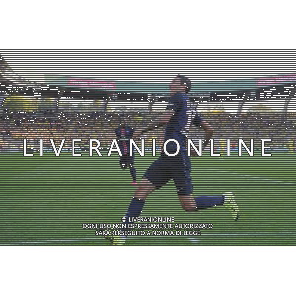 joie Angel DI MARIA - 26.09.2015 - Nantes / PSG - 8eme journee Ligue 1 Photo : Nolwenn Le Gouic / Icon Sport /AGENZIA ALDO LIVERANI Sas - ITALY ONLY - EDITORIAL USE ONLY
