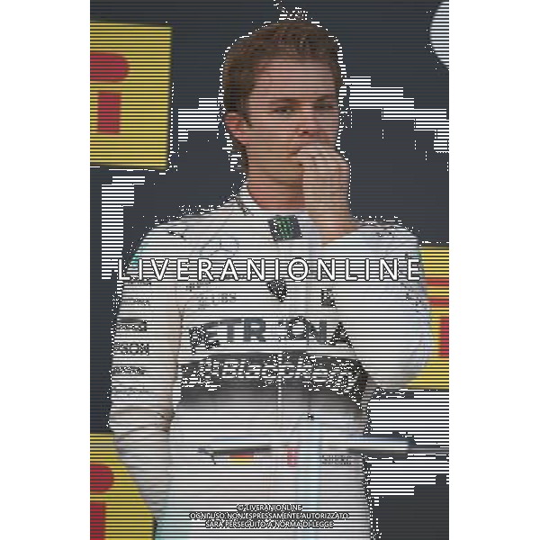 2nd place Nico Rosberg (GER) Mercedes AMG F1 W06. 27.09.2015. Formula 1 World Championship, Rd 14, Japanese Grand Prix, Suzuka, Japan, Race Day. AG ALDO LIVERANI SAS ONLY ITALY