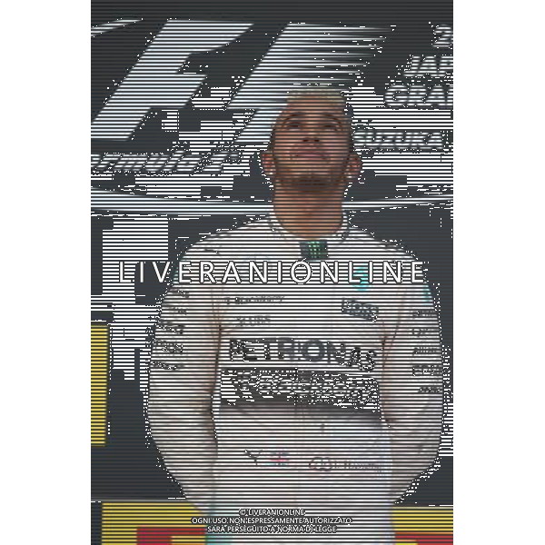 1st place Lewis Hamilton (GBR) Mercedes AMG F1. 27.09.2015. Formula 1 World Championship, Rd 14, Japanese Grand Prix, Suzuka, Japan, Race Day. AG ALDO LIVERANI SAS ONLY ITALY