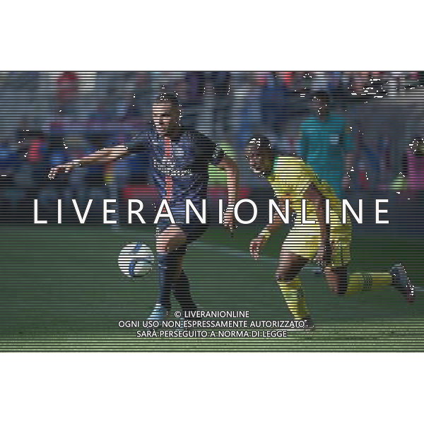 Layvin KURZAWA / Jules ILOKI - 26.09.2015 - Nantes / PSG - 8eme journee Ligue 1 Photo : Nolwenn Le Gouic / Icon Sport AG ALDO LIVERANI SAS ONLY ITALY