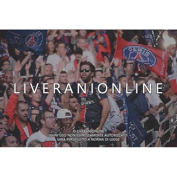 supporters PSG - 26.09.2015 - Nantes / PSG - 8eme journee Ligue 1 Photo : Nolwenn Le Gouic / Icon Sport AG ALDO LIVERANI SAS ONLY ITALY