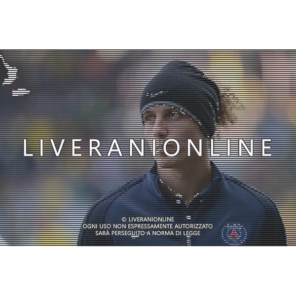 David LUIZ - 26.09.2015 - Nantes / PSG - 8eme journee Ligue 1 Photo : Nolwenn Le Gouic / Icon Sport AG ALDO LIVERANI SAS ONLY ITALY