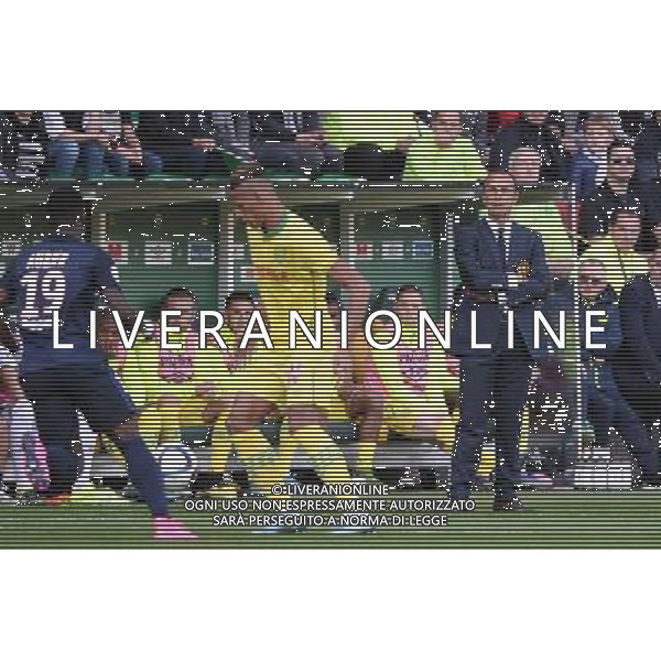 Michel DER ZAKARIAN / Yacine BAMMOU - 26.09.2015 - Nantes / PSG - 8eme journee Ligue 1 Photo : Nolwenn Le Gouic / Icon Sport AG ALDO LIVERANI SAS ONLY ITALY