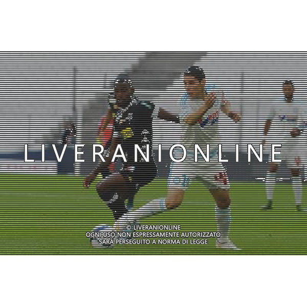 Abdelaziz BARRADA - 27.09.2015 - Marseille / Angers - 8eme journee de Ligue 1 Photo : Gaston Petrelli / Icon Sport AG ALDO LIVERANI SAS ONLY ITALY