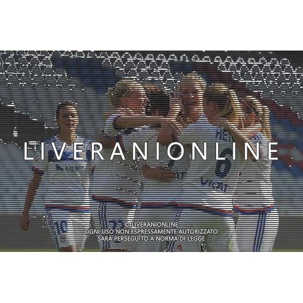 JOIE DE LYON / Amel MAJRI - 27.09.2015 - Lyon / PSG - 4eme journee de Division 1 Feminine Photo : Jean Paul Thomas / Icon Sport AG ALDO LIVERANI SAS ONLY ITALY
