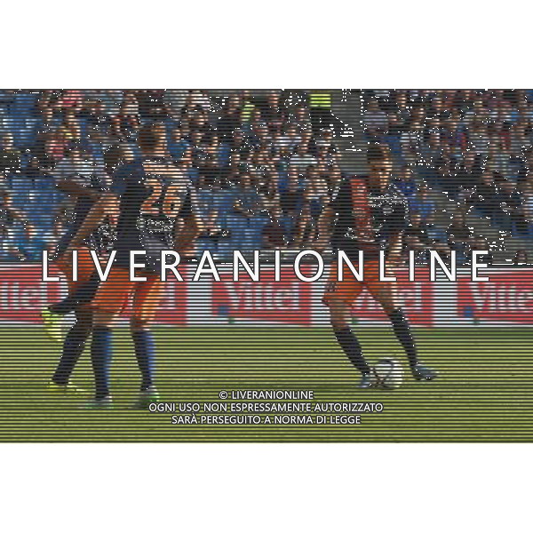But Jonas Martin - 27.09.2015 - Montpellier / Lorient - 8eme journee de Ligue 1 Photo : Alexandre Dimou / Icon Sport AG ALDO LIVERANI SAS ONLY ITALY