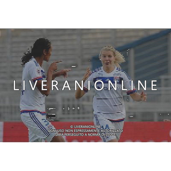 JOIE DE Ada HEGERBERG - 27.09.2015 - Lyon / PSG - 4eme journee de Division 1 Feminine Photo : Jean Paul Thomas / Icon Sport AG ALDO LIVERANI SAS ONLY ITALY