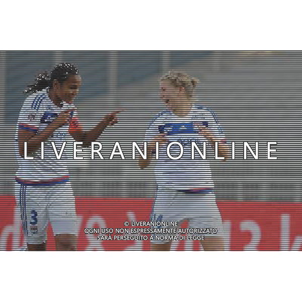 JOIE DE Wendie RENARD / Ada HEGERBERG - 27.09.2015 - Lyon / PSG - 4eme journee de Division 1 Feminine Photo : Jean Paul Thomas / Icon Sport AG ALDO LIVERANI SAS ONLY ITALY
