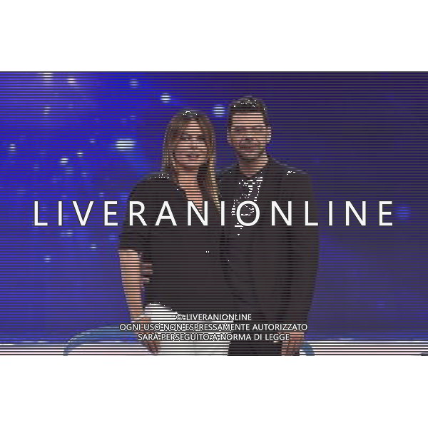 Roma - 27/09/2015 - Studi Rai Cinecitta\' -Trasmissione TV \' Domenica In \' - nella foto: Paola Perego e Salvo Sottile / Ph. Fabrizio Corradetti - Ag. Aldo Liverani sasÂ©Agenzia Aldo Liverani S.a.s.