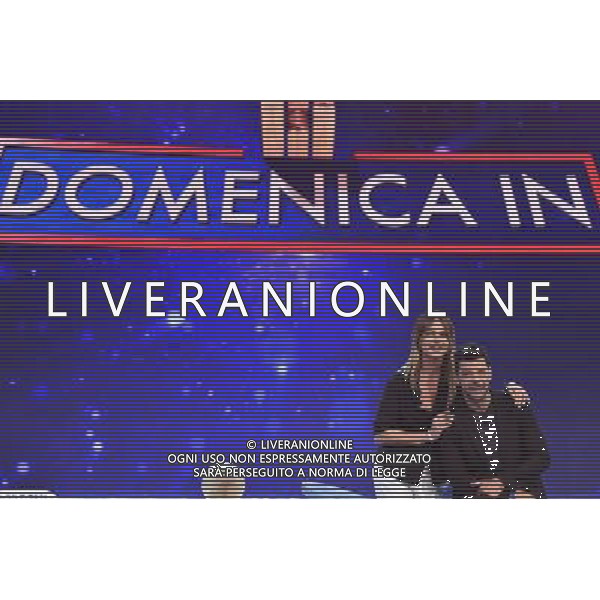 Roma - 27/09/2015 - Studi Rai Cinecitta\' -Trasmissione TV \' Domenica In \' - nella foto: Paola Perego e Salvo Sottile / Ph. Fabrizio Corradetti - Ag. Aldo Liverani sasÂ©Agenzia Aldo Liverani S.a.s.