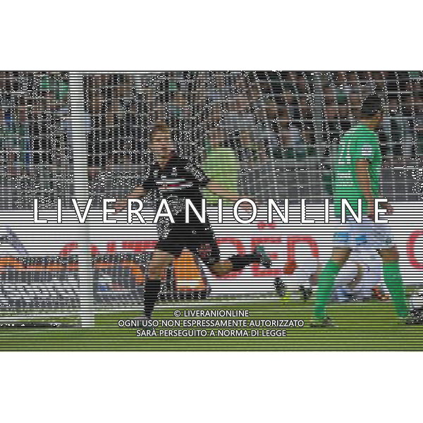 JOIE DE Vincent KOZIELLO - 27.09.2015 - Saint Etienne / Nice - 8eme journee de Ligue 1 Photo : Jean Paul Thomas / Icon Sport AG ALDO LIVERANI SAS ONLY ITALY